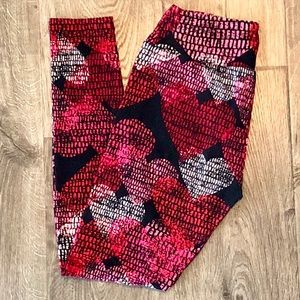 LuLaRoe One Size Valentine’s Leggings